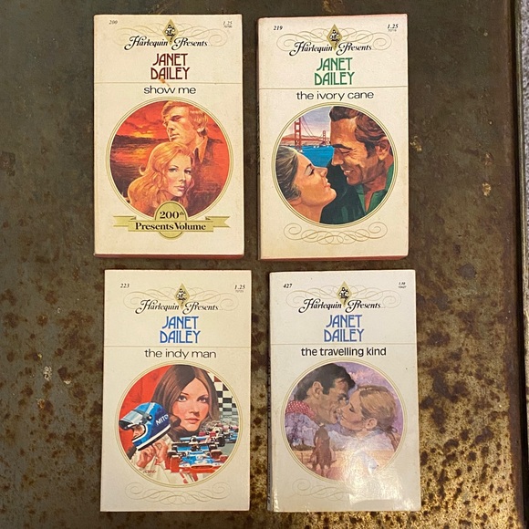 Harlequin Presents VTG Romance Novels/Lot of 8. Dailey, Mather, & Lindsay. - Picture 8 of 16